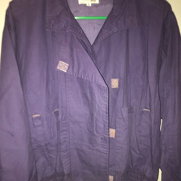 Vtg 80s/90s Christian Dior Streetwear 2 Piece Purple Matching Track Suit - Picture 8 of 16